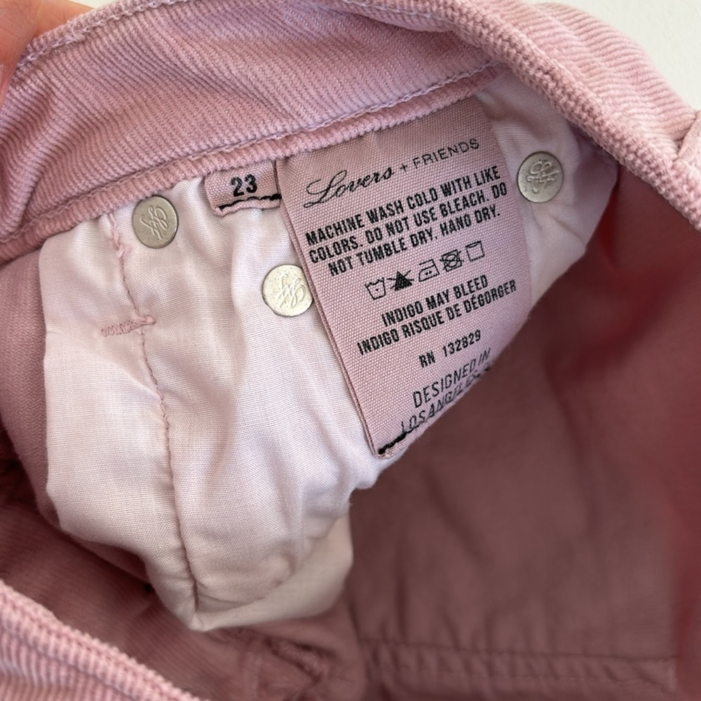 New Lovers and Friends pink corduroy skirt 23 Wyatt Skirt in Rosemont - Picture 9 of 12